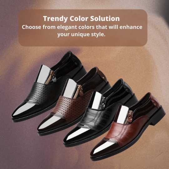 Ivan | High-quality PU shoes with rubber sole