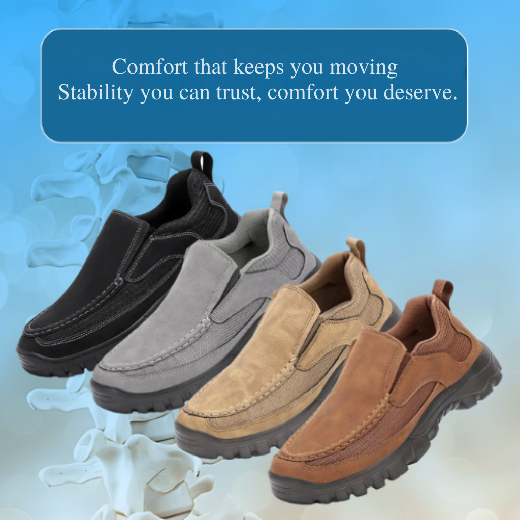 Leon | Men's Orthopedic Slip-On Moccasins