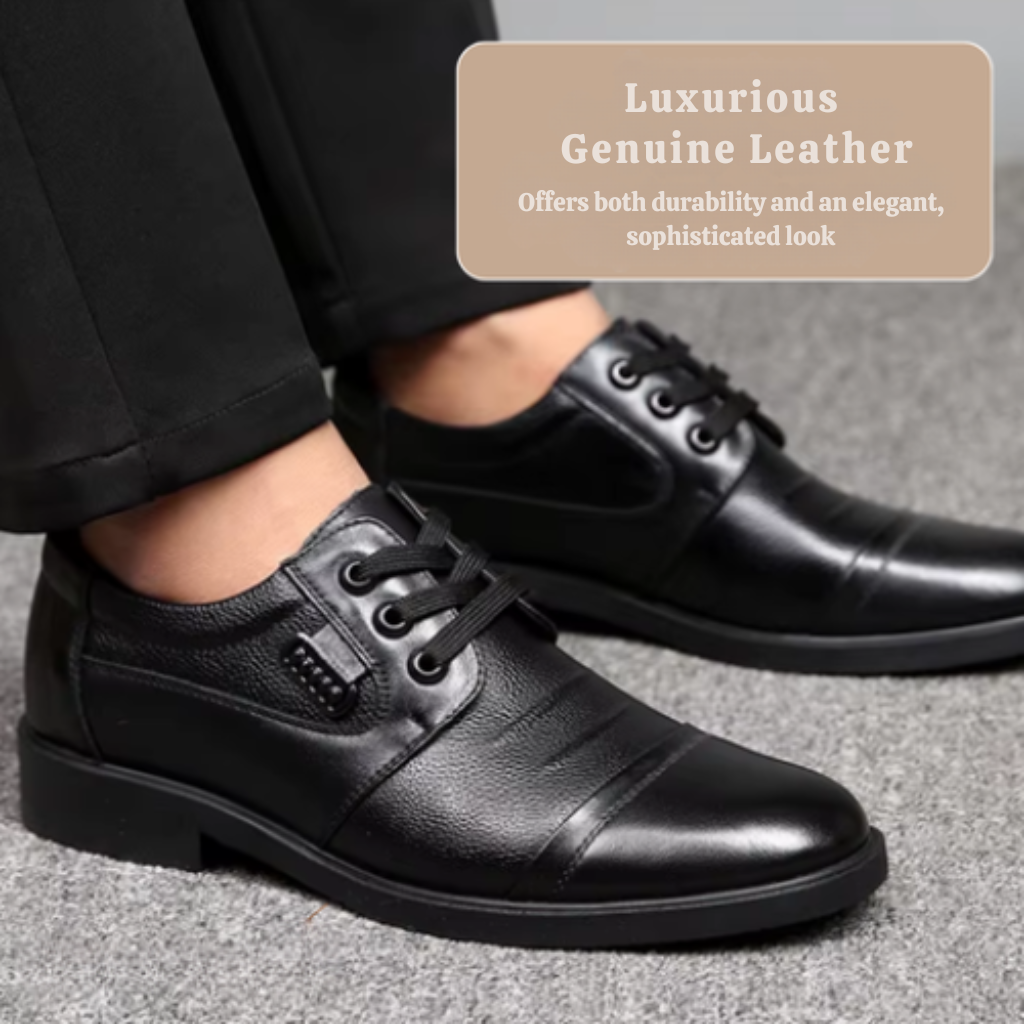 Austin | Durable and Comfortable Non-Slip Rubber Sole Shoes with Laces and Warm Plush Lining