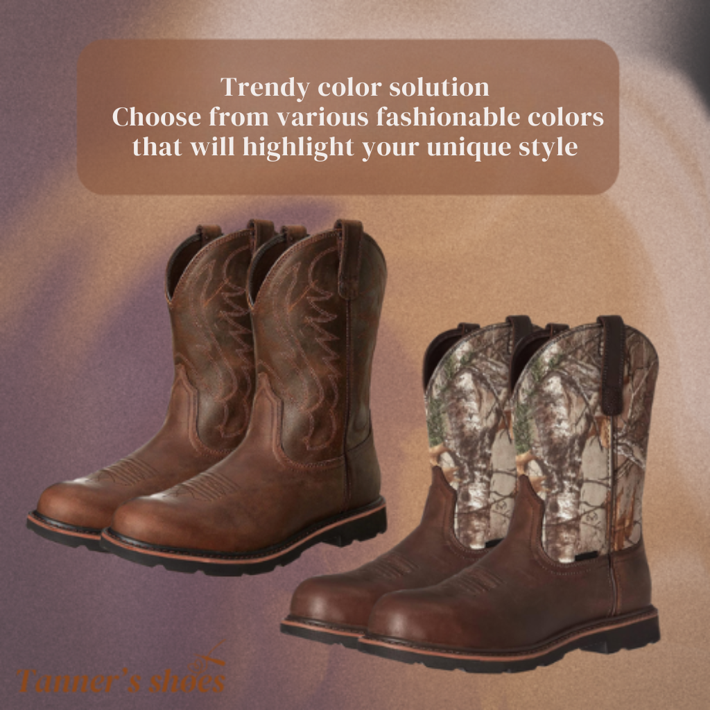 Nicklas | Men's Leather Ankle Boots Inspired by Vintage Style