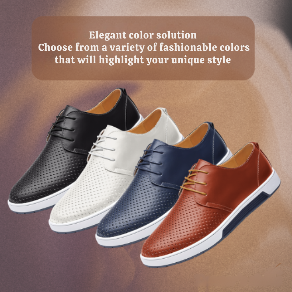 Marius | Men's Classic Oxford Shoes with Round Toe