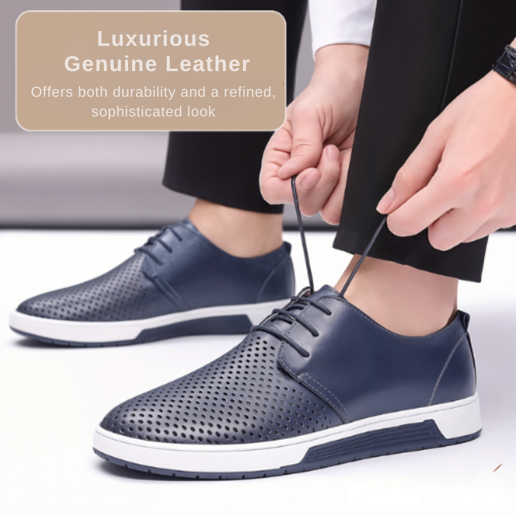 Marius | Men's Classic Oxford Shoes with Round Toe