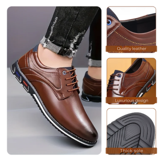Harrison | Lace-up Shoes with Non-slip and Anti-slip Grip