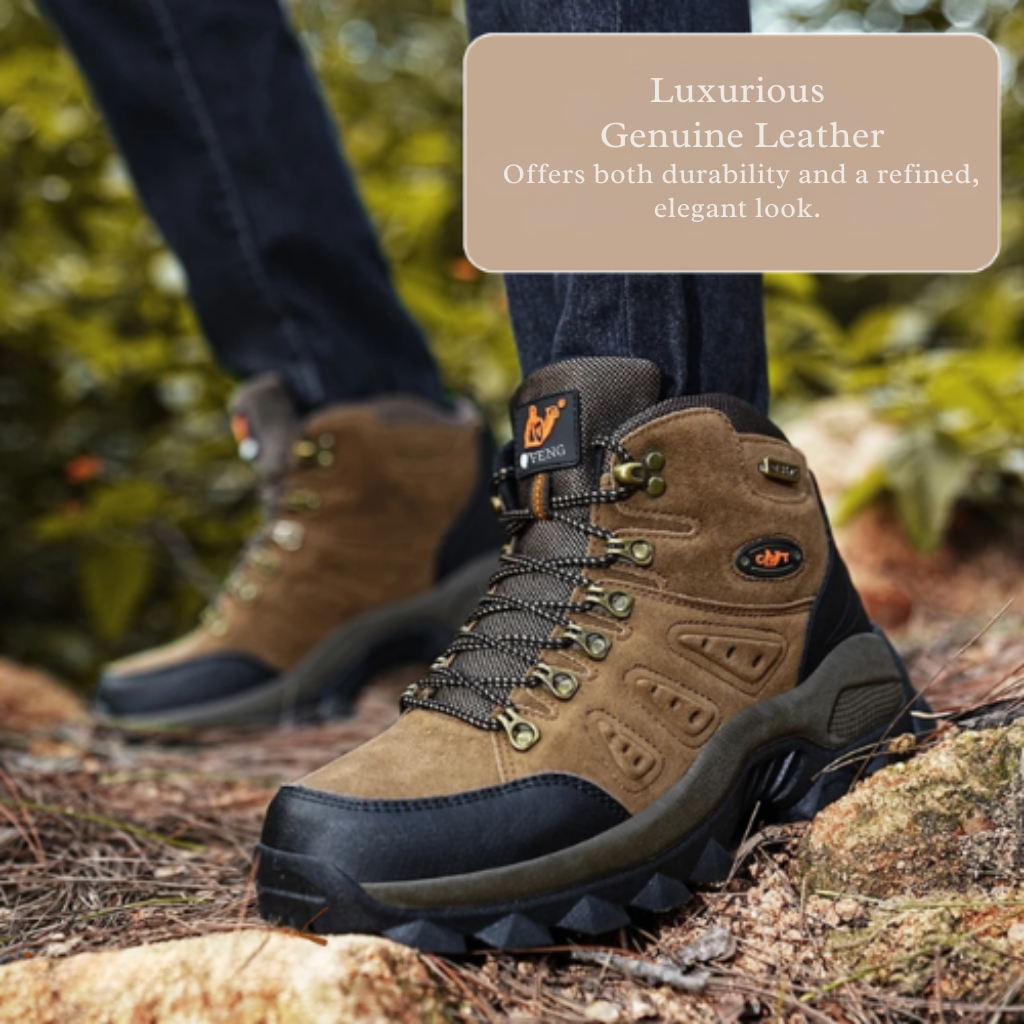 Ethan | Sturdy and Waterproof Orthopedic Hiking Shoes