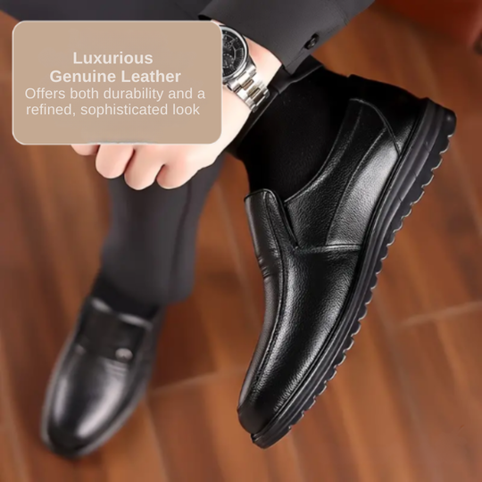 Matthias | Comfortable Leather Cowhide Loafer