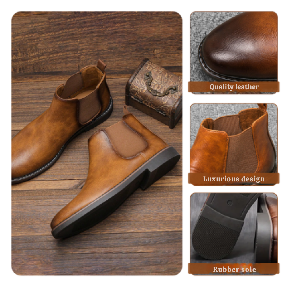 Caleb | Comfortable men's Chelsea boots