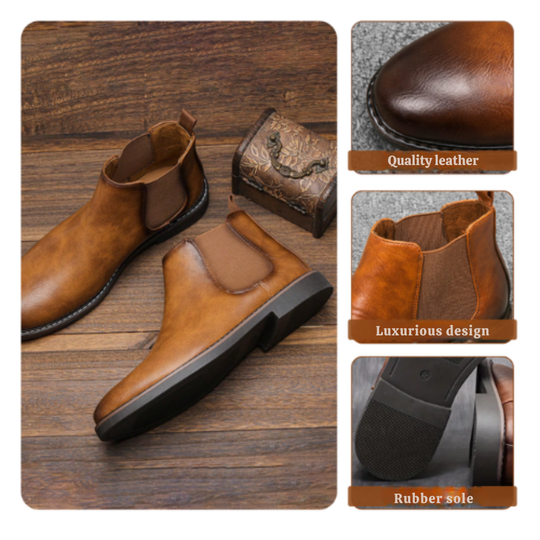 Caleb | Comfortable men's Chelsea boots