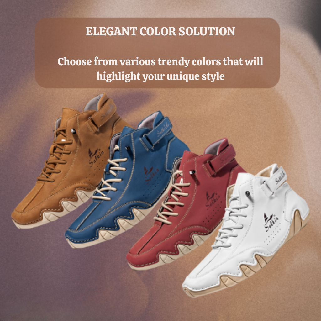 Collerina | High Comfortable Orthopedic Shoes in Faux Leather