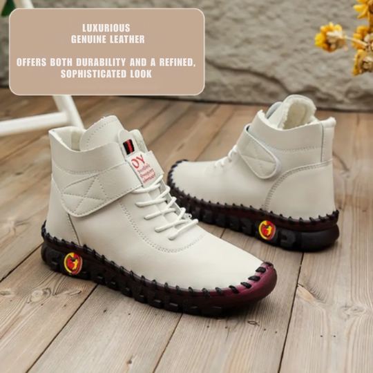 Janice | Leather Trekking Ankle Boots