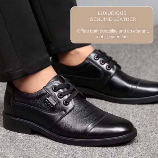 Austin | Comfortable Non-Slip Rubber Shoes with Laces and Warm Fur Lining