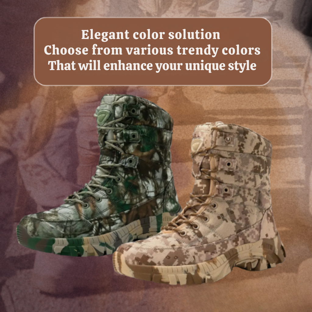 Arjun | Men's High Camo Resistant Boots