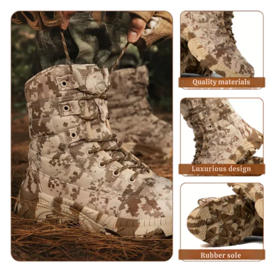 Arjun | Men's High Camo Resistant Boots