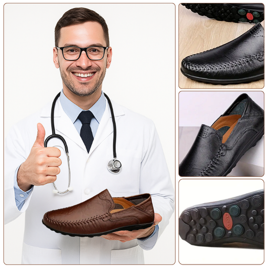 Marco | Men's Orthopedic Loafers Slip-On for Work