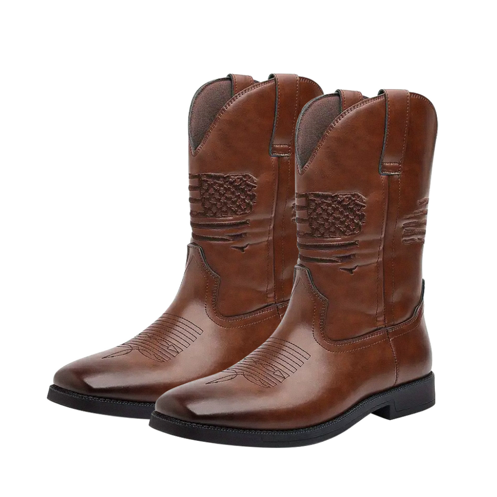 Leo | Western Style Sewn Boots