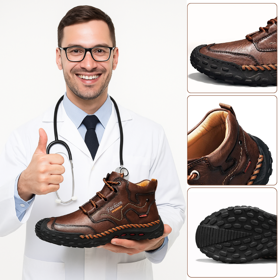 Jonas | Men's Orthopedic Boots for Everyday Use