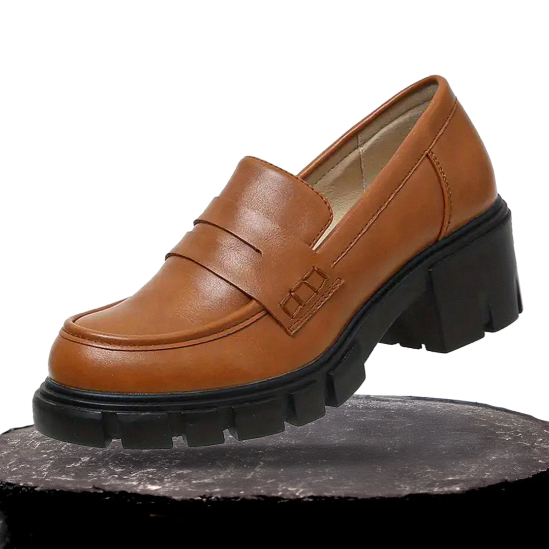 Elanora | Women's Chunky Heel Loafers