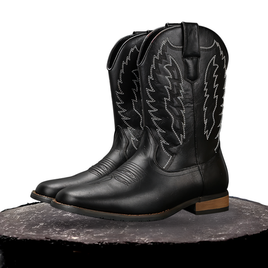 Jakob | Classic Western Knee-High Boots