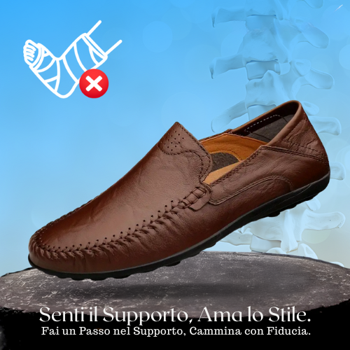 Marco | Men's Orthopedic Loafers Slip-On for Work