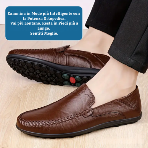 Marco | Men's Orthopedic Loafers Slip-On for Work