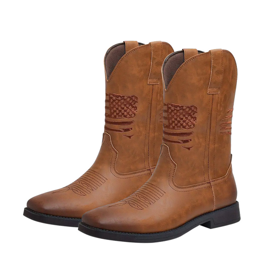 Leo | Western Style Sewn Boots