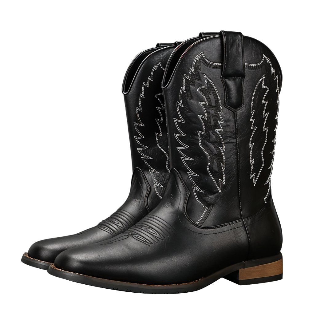 Jakob | Classic Western Knee-High Boots