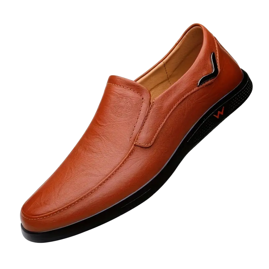 Aiden | Leather Casual Slip-On Shoes
