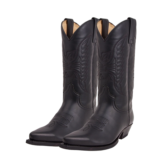 Aurora | Leather High Heel Ankle Boots with Pointed Toe for Women