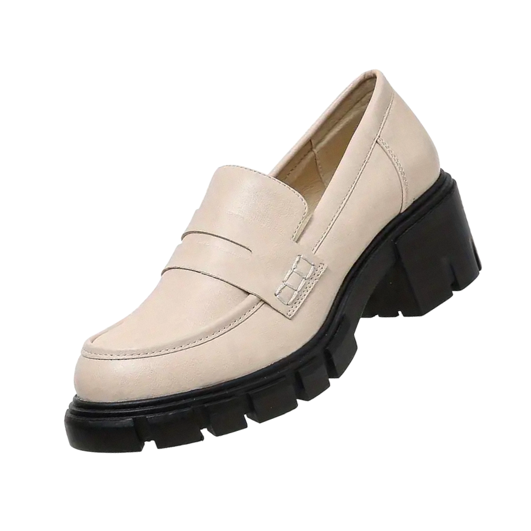 Elanora | Women's Chunky Heel Loafers