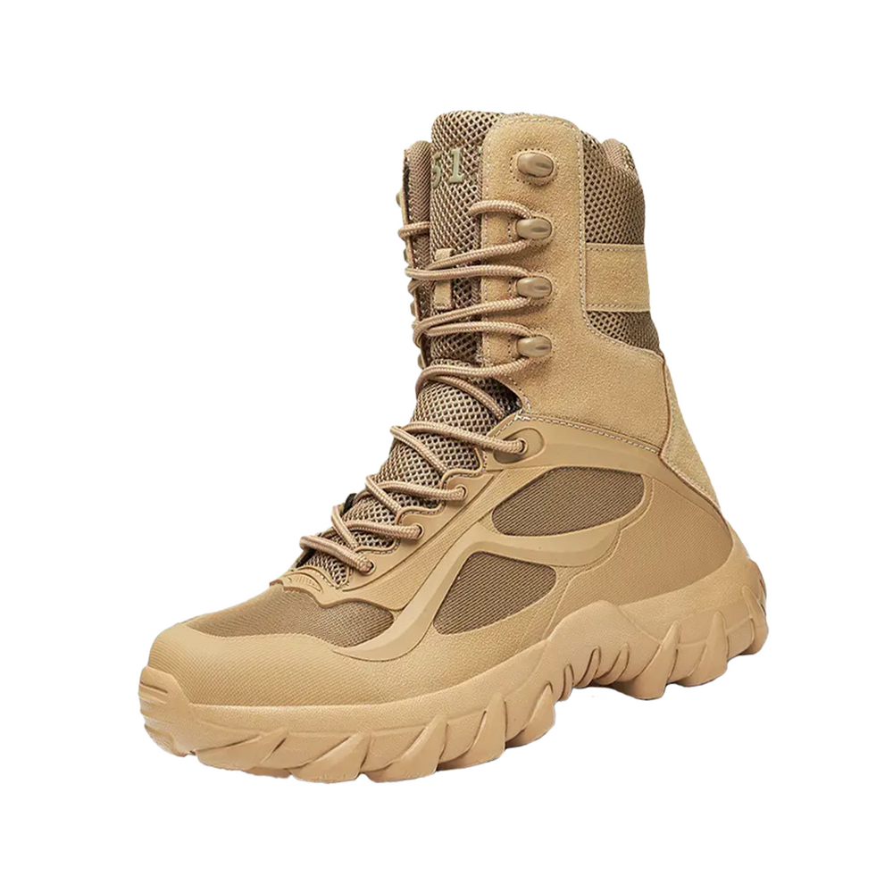 Emir | Solid Color Military Cotton Outdoor Boots