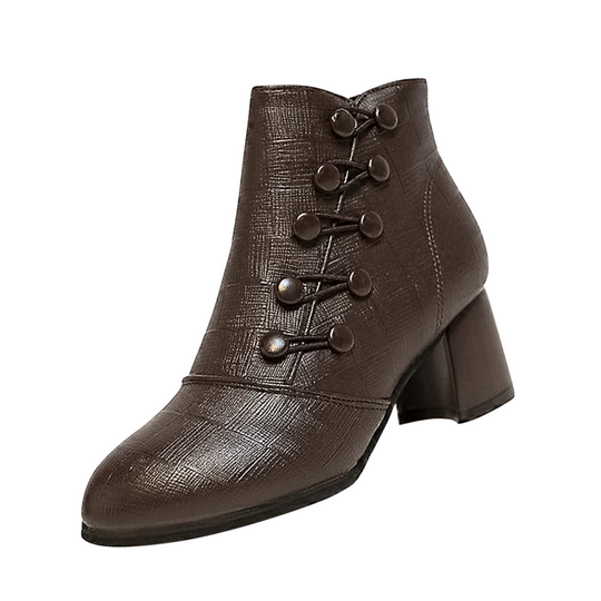 Hazel | Ankle Chunky Booties