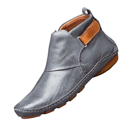 Orthopedic platform boot with apple design