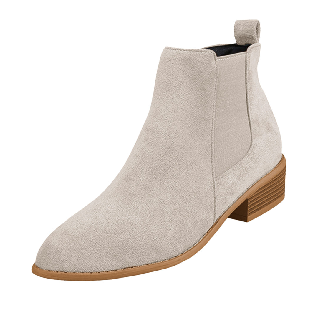 Clara | Pointed Toe Ankle Boots with Zip