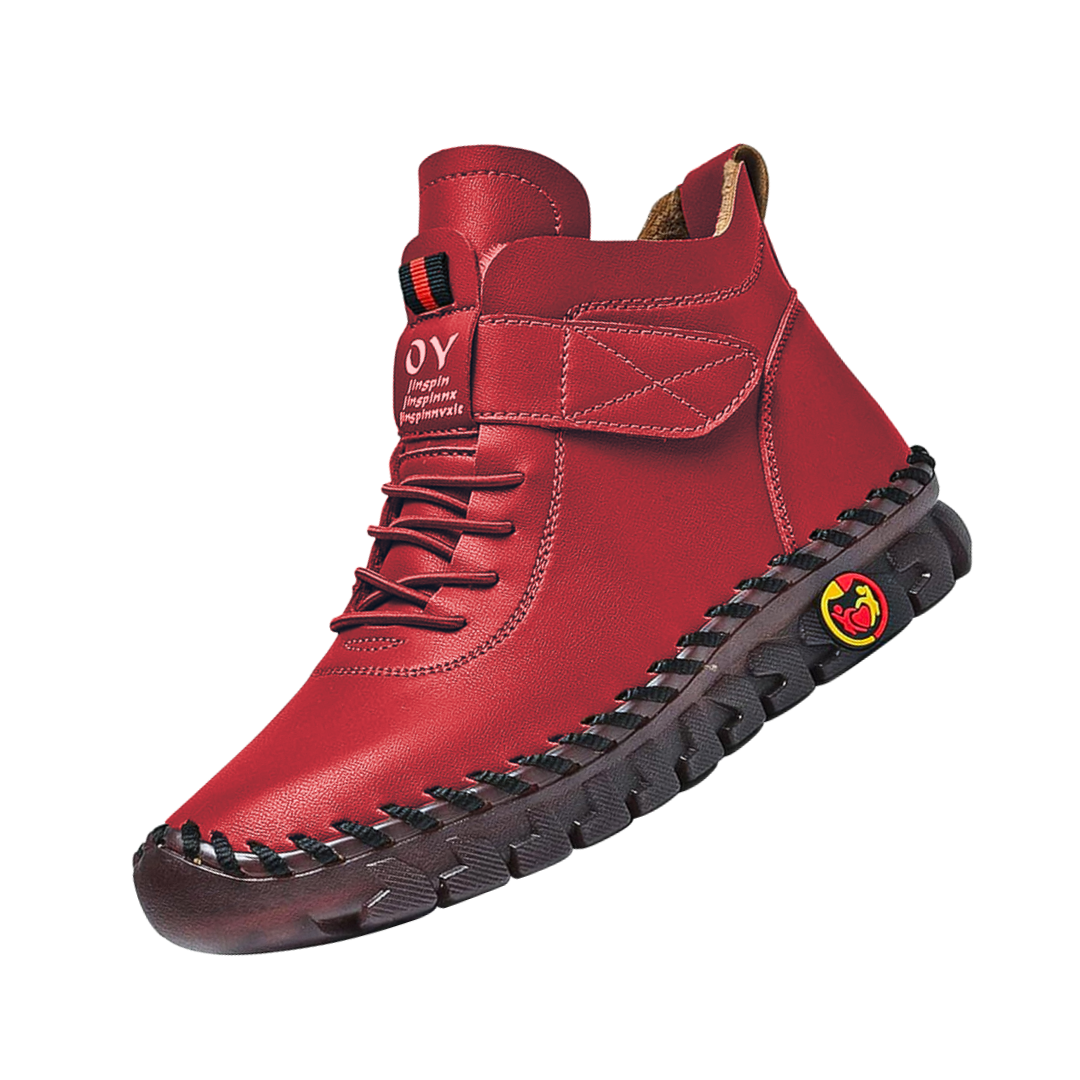 Janice | Leather Trekking Ankle Boots