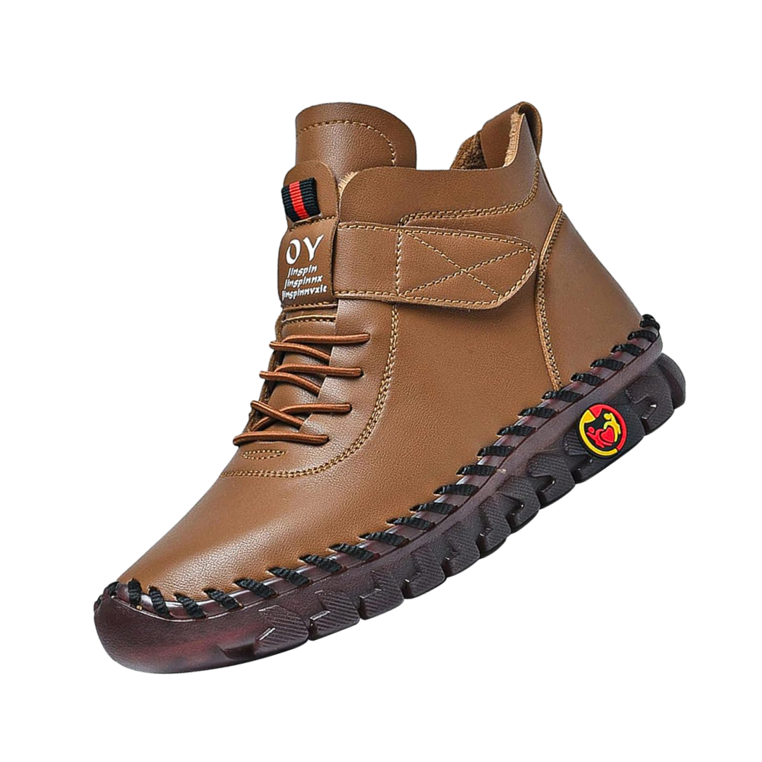 Janice | Leather Trekking Ankle Boots