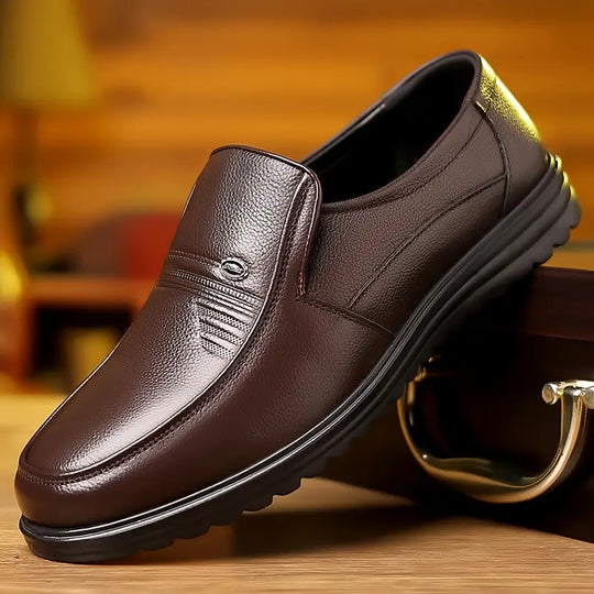 Matthias | Comfortable Leather Cowhide Loafer