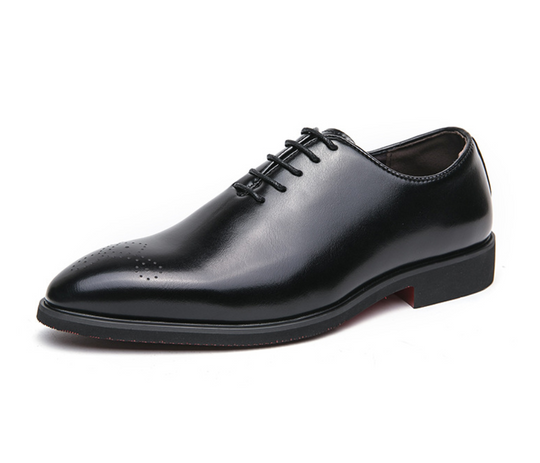 Ashton | Oxford Shoes with Cowhide Leather Upper and Plain Toe